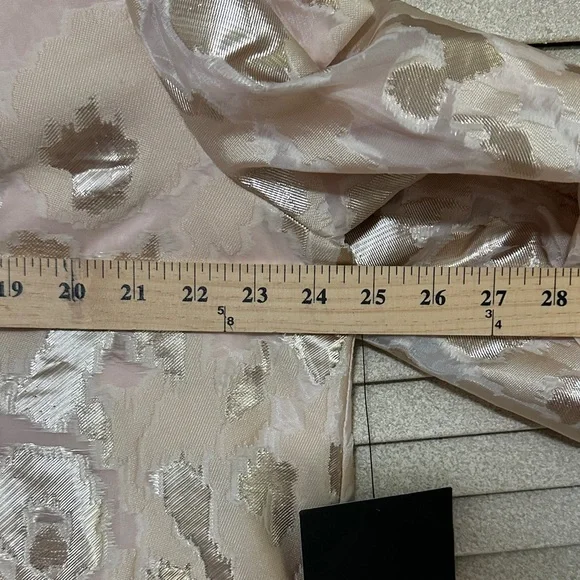 Tuckernuck champagne Fil Coupe Palmerston Dress - Picture 6 of 9